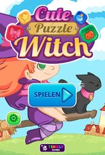 Cute Puzzle Witch - Screenshot